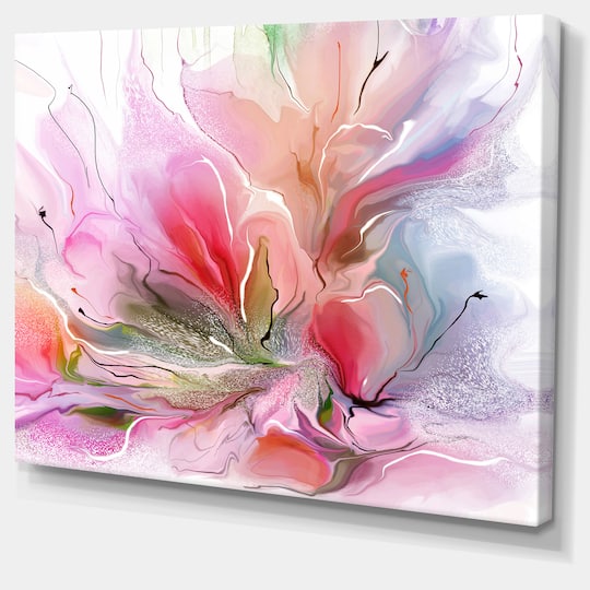 Designart - Lovely Painted Floral Design